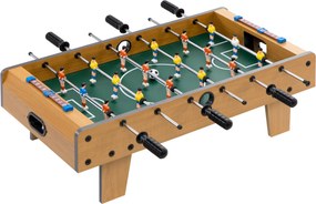 HOMCOM Masă de fotbal pentru copii de peste 6 ani 2 mingi 18 jucători 69 x 37 x 24 cm | Aosom Romania