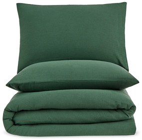 Lenjerie de pat din muselină 4Home Moss, 135 x 200 cm, 80 x 80 cm