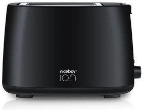 Prăjitor de pâine cu două fante și accesoriu Niceboy ION Cruncher C1 750W/230V negru