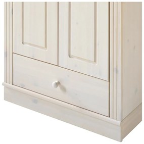 Șifonier alb din lemn de pin 65x180 cm Anita – Støraa