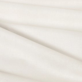 Goldea lenjerie pătuț din 100% bumbac - fildeș 110 x 125 și 35 x 55 cm