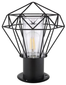 Stalp mic pentru iluminat exterior design modern, IP44 HORACE 31358 GL