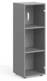 Dulap mediu Manager 39,9 x 42,2 x 119,5 cm, dreapta, gri