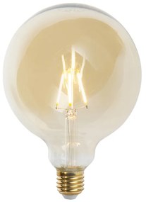 Lampă LED cu filament E27 reglabilă G125 goldline 5W 450 lm 2200K