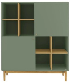 Bibliotecă verde 118x138 cm Color Living – Tom Tailor