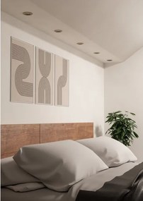 Eglo 902259 - Set de 3 spoturi LED încastrate pentru tavan BARRANCO, 1xGU10/4,5W/230V, crom