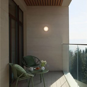 Aplica perete exterior, LED 3000K, Protectie IP65, POLLUX alb