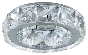 LUXERA 71055 - Corp de iluminat tavan fals CRYSTALS 1xGU10/50W/230V