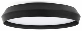 Lustra / Plafoniera LED design modern slim SHOKU Ã60cm negru