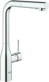 Baterie bucatarie cu dus extractabil Grohe Essence inalta crom lucios