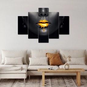 Tablou - Buzele femeii (150x105 cm)