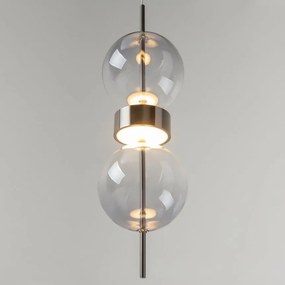 Lustra suspendata LED Double Moon