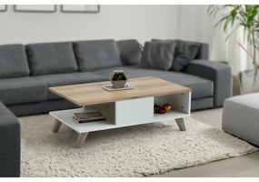 Măsuță de conferință Sumer White and Oak