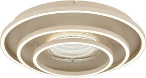 Globo 48564-40S - Plafonieră LED LAWANDA LED/40W/230V, diam. 51 cm, bej