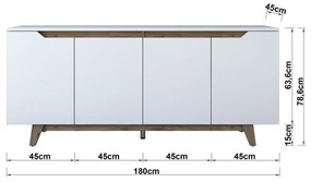 Dulap Gigi (Alb + Nuc). 1072530