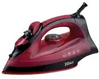 Fier de calcat talpa ceramica ZILAN ZLN-2188 Visiniu, Putere 2200W, calcare cu aburi si uscata, functie autocuratare,