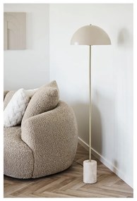 Lampadar bej cu abajur din metal (înălțime 155 cm) Sheffield – House Nordic