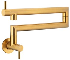 Baterie pliabilă de bucătărie KFA Armatura 6623-030-31 DUERO POT FILLER auriu