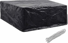 vidaXL Husă mobilier grădină, 10 ocheți, 260x260x90 cm