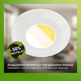 Briloner 7588036 - Plafonieră pentru baie KLIRA, set 3x LED, 3xLED/4,9W/230V, IP44, alb