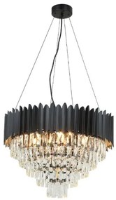 Brilagi - Lustru suspendat pe cablu CARLOS 9xE14/40W/230V diam. 60 cm