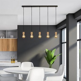 Lustra cu 5 pendule design minimalist Spinny