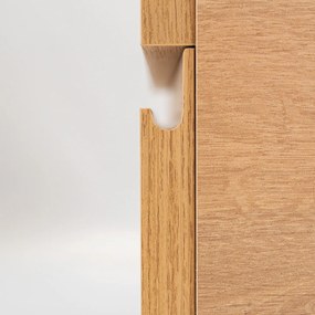 Vario Pull 120 dulap de bază cu chiuvetă stejar-oak