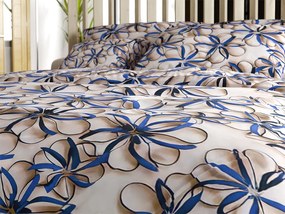 Lenjerie din microfibra FLORVINA bej Dimensiune lenjerie de pat: 70 x 90 cm | 140 x 220 cm