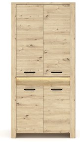 Dulap de haine Mindi (Stejar artisan). 1053054