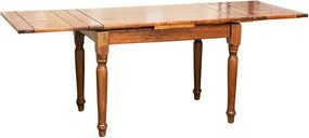 Masa extensibila, L120(210) 80 H80 cm, nuc antichizat, lemn masiv
