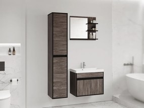 Mobilier baie Garmana (bodega + Negru grafit) . 1103929