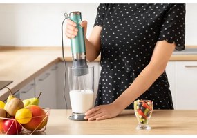 Mixer vertical 4 în 1 1200W/230V oțel inoxidabil/turcoaz Sencor