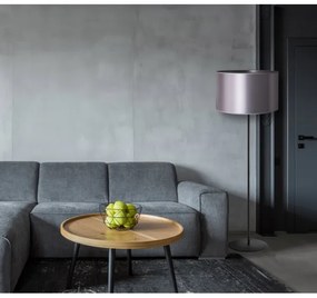 Lampadar Duolla CANNES 1xE27/15W/230V d. 45 cm argintiu/negru