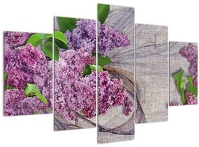 Tablou - Flori de liliac (150x105 cm)