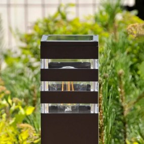 Lampă exterior TEKSAS 1xE27/12W/230V IP44, 44 cm, antracit