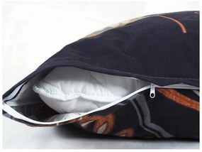 B.E.S. Petrovice Lenjerie de pat din flanelă Nočnílistí, 140 x 200 cm, 70 x 90 cm