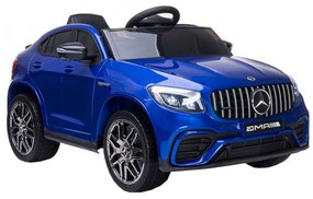 Masinuta Electrica cu acumulator pentru copii NOVOKIDS™ Mercedes GLC 63 AMG , Roti din Cauciuc EVA, 3-8 ani , usi cu deschidere , Baterie12V, 2