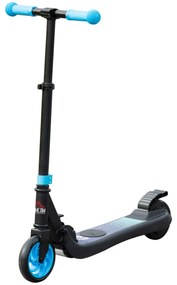 HOMCOM Trotinetă Electrică Pliabilă pentru Copii de 6+ Ani cu Înălțime Reglabilă, 71x36.5x75-80 cm, Albastru | Aosom Romania