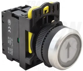 Buton simplu led cu revenire alb 1NI NYG3-P3L Tracon
