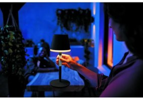 Philips Hue GO lampă LED RGBW, dimabilă, touch, 6,2W, 230V, 2000-6500K, IP54