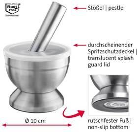 Mojar din oțel inoxidabil Edelstahl – Westmark