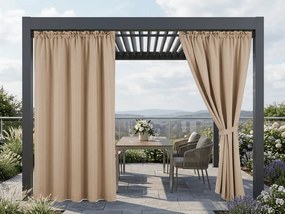 Cortina de gradina GARDIO rezistenta la apa 150x200 cm, bej