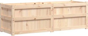 vidaXL Jardinieră de grădină, 150x50x50 cm, lemn masiv de pin