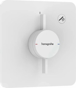 Baterie dus incastrata alb mat Hansgrohe DuoTurn Q 1 functie