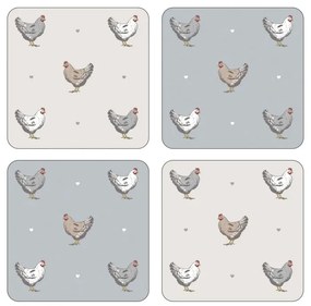 Set 4 suporturi pentru farfurie Cooksmart ® Farmer