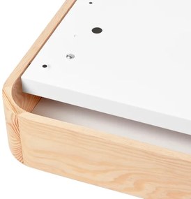 Plafonieră OAK SQUARE 2xE27/15W/230V 35x35 cm stejar