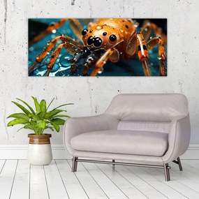 Tablou - Detaliu de păianjen (120x50 cm)