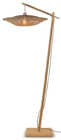 Lampadar din bambus KALIMANTAN orizontal S natur, 60cm