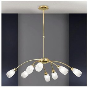 Orion - Lustră cu tijă CARLA 8xG9/28W/230V, aurie