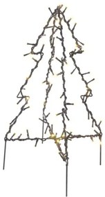 Decorațiune LED de Crăciun de exterior 90xLED/1,2W/230V IP44 brad